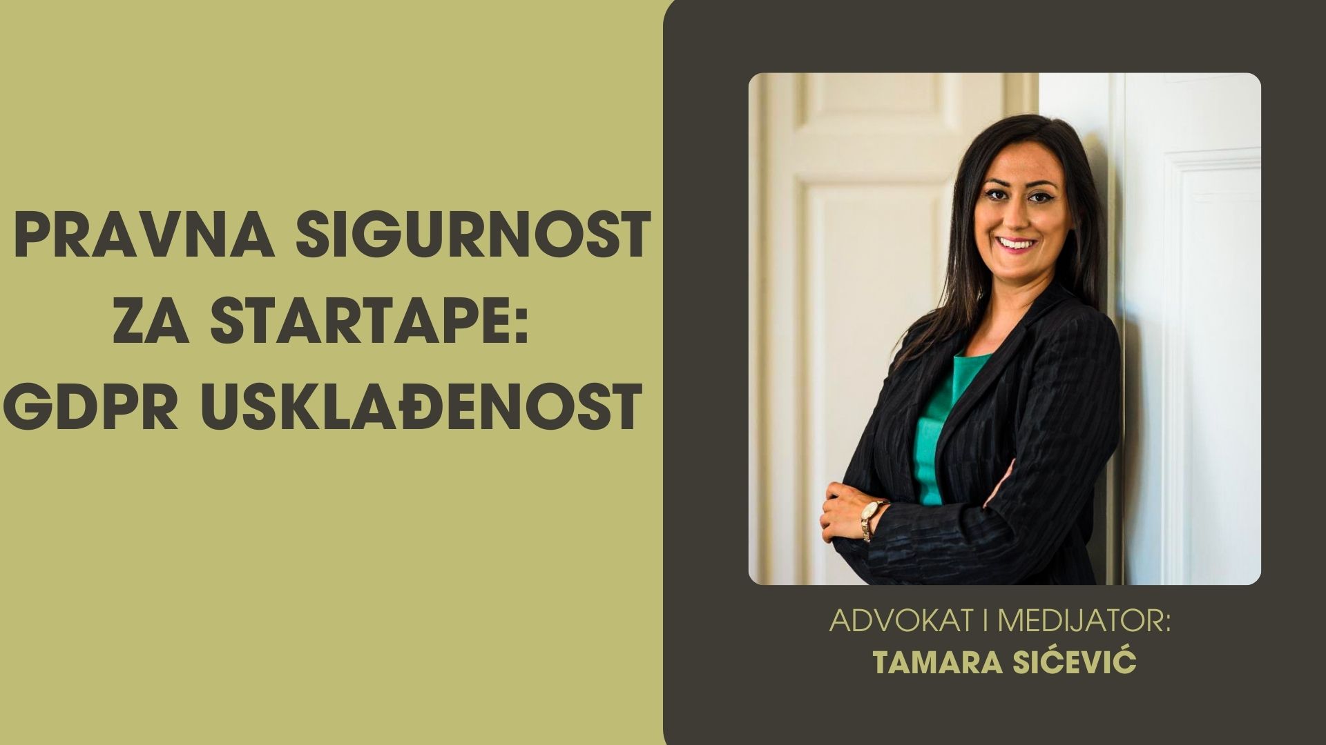 GDPR usklađenost i pravna sigurnost za startape