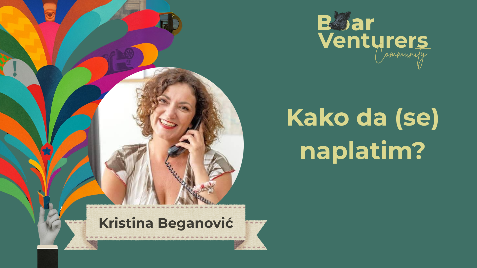 Preduzetnik koji samouverno naplaćuje svoj rad